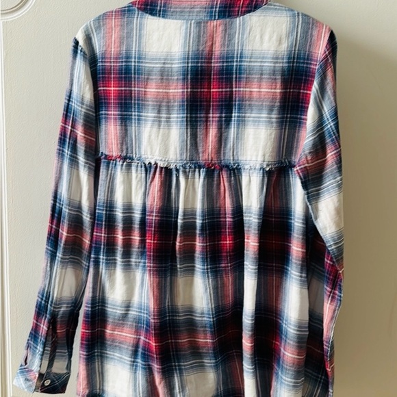 NWT Catherine Malandrino Plaid Blouse - Picture 4 of 4